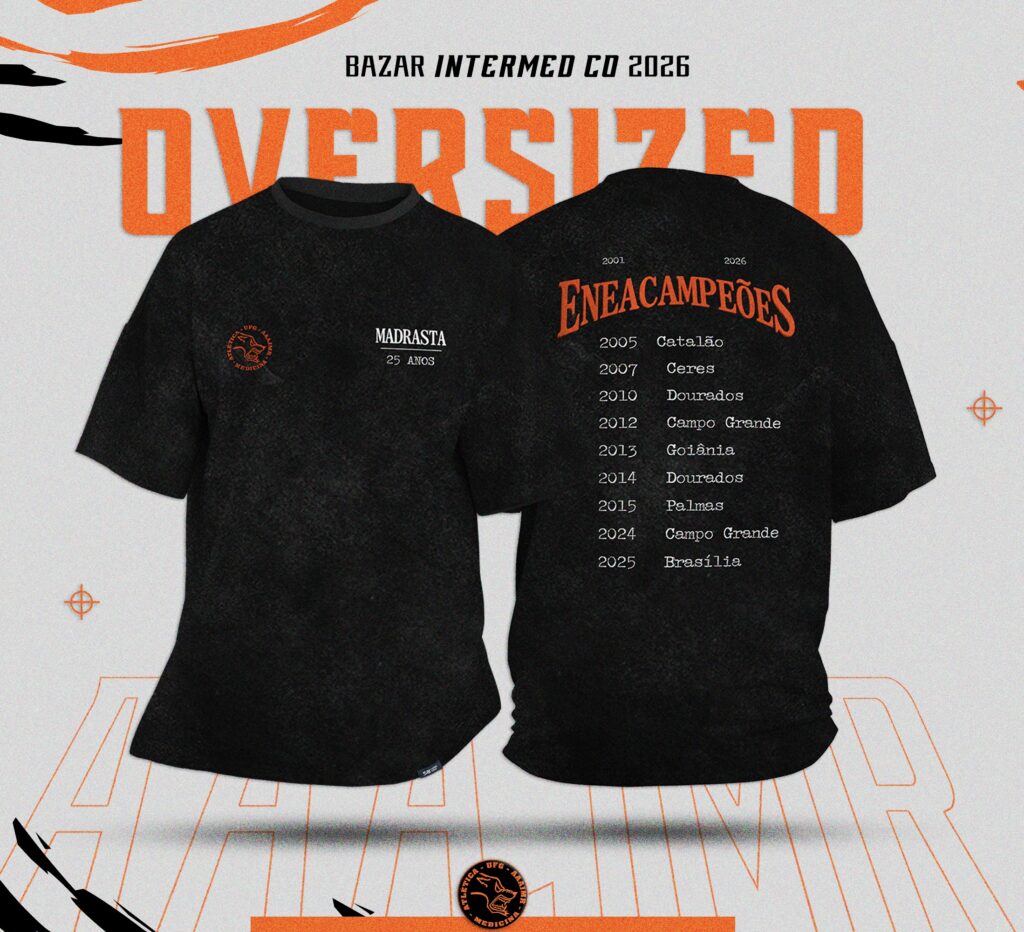 Camiseta Oversized 25 Anos
