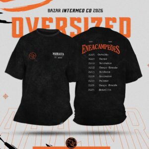 Camiseta Oversized 25 Anos